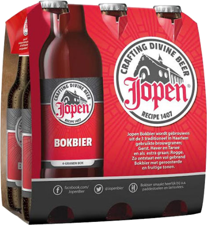 Jopen Bokbier set van 6 flesjes á 0,30 liter